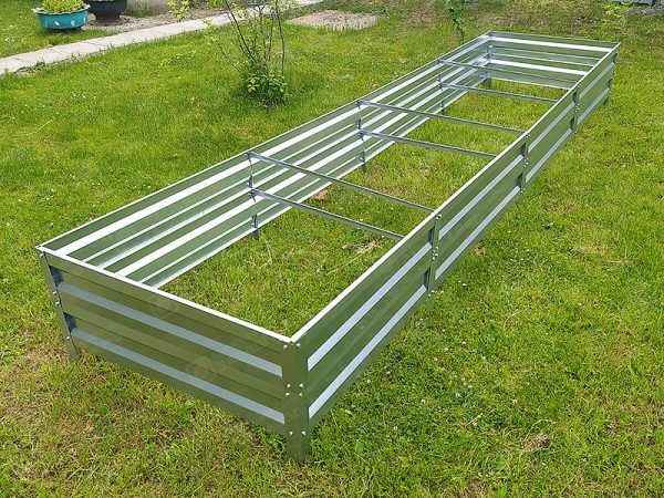 40sm-cink-1 Грядка «Усиленная» оцинкованная (высота 30 см) — изображение 1